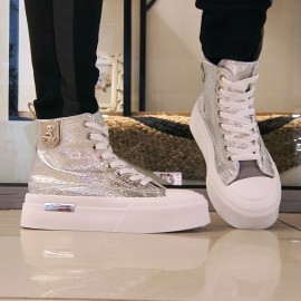 Дамски кецове 2187silver