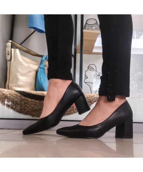 Дамски обувки A714-9-black - DICIANI