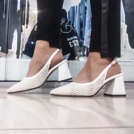 Дамски обувки D500-2white