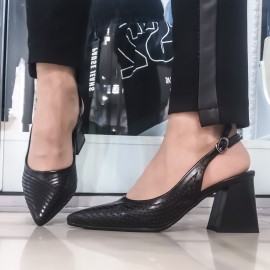 Дамски обувки D500-3-black