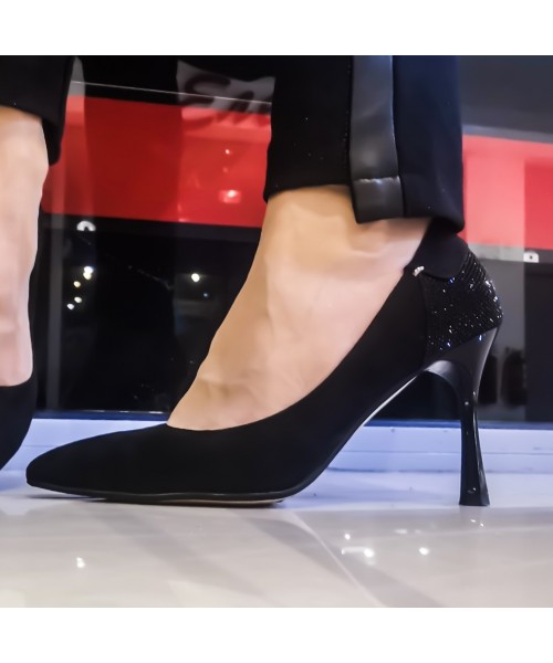 Дамски обувки F7047-1black - DICIANI