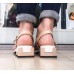 Дамски сандали K598beige-white - DICIANI