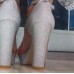 Дамски сандали на платформа M049silver - DICIANI